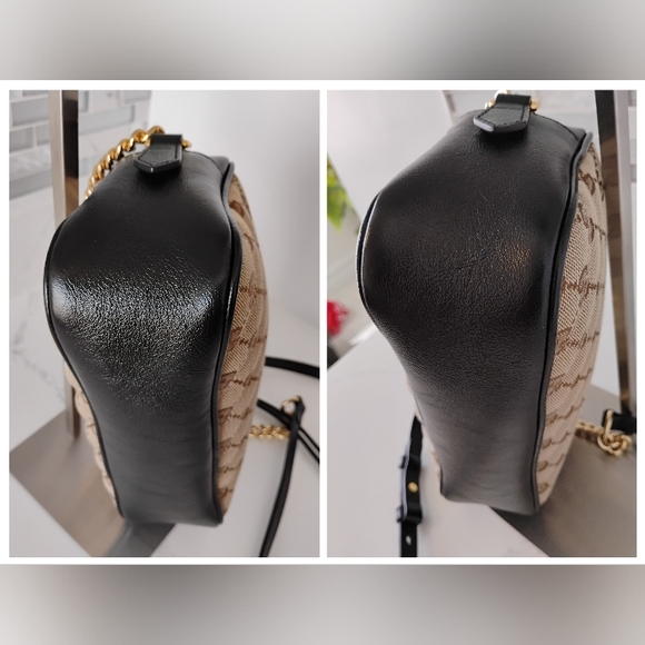 Gucci Marmont Crossbody Bag Monogram Matellase EUC - Picture 7 of 15